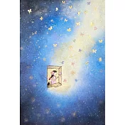 【玲廊滿藝】Jennifer Chang-小窗光系列 - 彩蝶輕舞26x17.8cm