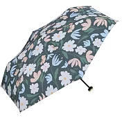 【官方直營】日本Wpc.林徑小花北歐風手動晴雨兩用傘  深灰