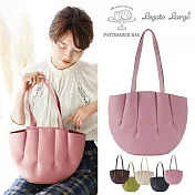【日本 Legato Largo】瑪德蓮貝殼造型托特包 手提包 甜點包 粉色