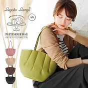 【日本 Legato Largo】瑪德蓮貝殼造型托特包 手提包 甜點包 綠色