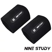 【NINE STUDY】極致舒適透氣專業護腕/運動護腕/網球/籃球 兩色任選(超值兩入組)  黑色兩入