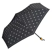 【官方直營】日本Wpc.愛心殘影手動晴雨兩用傘  深灰