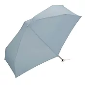 【官方直營】日本Wpc.經典素面迷你便攜五段手動晴雨兩用手動折傘  藍綠