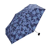 【官方直營】日本Wpc.熱帶花卉手動晴雨兩用傘  藍色