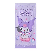 【ONEDER 旺達棉品】三麗鷗大浴巾 酷洛米純棉浴巾 Kuromi Sanrio浴巾- 酷洛米 KU-DC001
