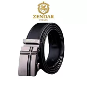 【ZENDAR】台灣總代理 限量2折 頂級小牛皮皮革男用皮帶 全新專櫃展示品 6806M(送禮盒提袋)