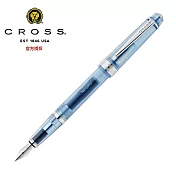 CROSS 貝禮輕盈半透明系列 鋼筆 亮鉻/藍/綠/粉紅 AT0746-17XF/AT0746-18XS/AT0746-19XS/AT0746-20XF 亮鉻藍