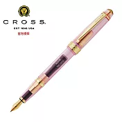 CROSS 貝禮輕盈半透明系列 鋼筆 亮鉻/藍/綠/粉紅 AT0746-17XF/AT0746-18XS/AT0746-19XS/AT0746-20XF 金夾粉紅