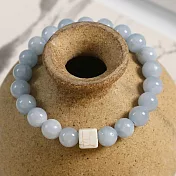 【水星記】新中式 天然石漸變只此青綠古風串珠手鍊(74035)