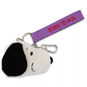 BON TON TOYS Snoopy史努比環保毛絨背包吊飾-奶油 8cm