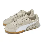 Puma 休閒鞋 Bella Donna Nylon 女鞋 米 白 麂皮 復古 40355405 23.5cm DESERT DUST/WHITE