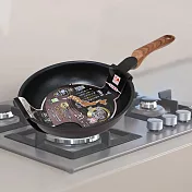 日本製和樂亭IH大金不沾平底鍋-20cm-2支