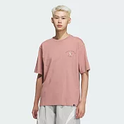 ADIDAS GFX SS TEE 男短袖上衣-JL6059 L 粉紅色