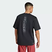 ADIDAS GYM+ SEA TEE 男短袖上衣-JC5260 2XL 黑色