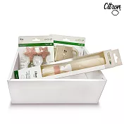 【Citron】幼兒餐具禮盒(迷你矽膠杯+矽膠餐墊+幼兒餐具兩件組) 芭蕾女孩