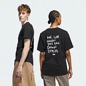 ADIDAS SHMOO G TEE 1 男女短袖上衣-JX5453 L 黑色