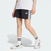 ADIDAS W 3S WV SHO 女休閒短褲-JE1309 L 黑色