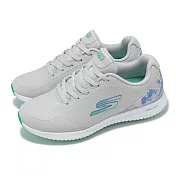 Skechers 高爾夫球鞋 Go Golf Max 3 女鞋 防水鞋面 灰 支撐 高球 123080GYMT 23cm GRAY/MULTI-COLOR