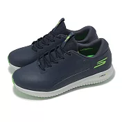 Skechers 高爾夫球鞋 Go Golf Max 3 超寬楦 男鞋 防水面料 藍 支撐 高球 214080WWNVLM 25.5cm NAVY/LIME
