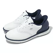 Skechers 高爾夫球鞋 Go Golf Prestige SL Slip-Ins 男鞋 防水鞋面 白 藍 支撐 214126WNV 25.5cm WHITE/NAVY