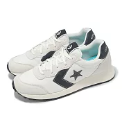 Converse 休閒鞋 Omega Trainer 男鞋 女鞋 米白 黑 復古 麂皮 A13323C 23cm WHITE/BLACK