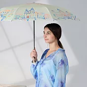 【德國boy】全遮光防曬晴雨傘 _漫遊捷克 綠