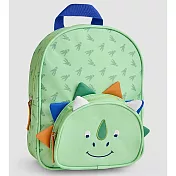 英國 JoJo Maman BeBe 幼稚園/大童防潑水後背包 學生包 旅行包_ 綠恐龍
