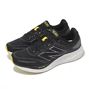 New Balance NB 慢跑鞋 Fresh Foam 680 V8 2E 寬楦 男鞋 黑 灰 緩衝 運動鞋 NB M680CB8-2E 26.5cm BLACK/GREY