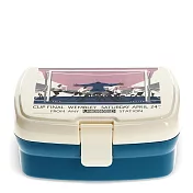 英國 Rex London 卡扣式兩層午餐盒/便當盒/野餐盒_ 足球盃