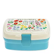 英國 Rex London 卡扣式兩層午餐盒/便當盒/野餐盒_ 春季花語