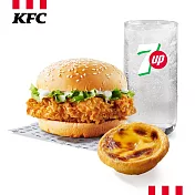 限時86折↘肯德基 咔啦雞腿堡蛋撻套餐 