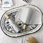 【下雨的聲音】抗UV實木手把黑膠簡約三折折疊傘