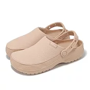 Crocs 休閒鞋 Classic Crafted Clog 男女鞋 焦糖粉 輕走克駱格 涼拖鞋 卡駱馳 2113547AF 22cm PINK CARAMEL