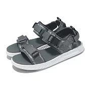 New Balance NB 涼拖鞋 600 男鞋 灰 白 扣環 魔鬼氈 運動涼鞋 NB SMA600C2-D 30cm GREY/WHITE