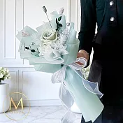 【Floral M】永恆經典蒂芬妮玫瑰花束