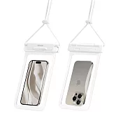 【amuok】FUN心玩氣密防水手機袋《IPX8防水等級》玩水 游泳手機袋 手機防水袋- 海潮白