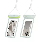 【amuok】FUN心玩氣密防水手機袋《IPX8防水等級》玩水 游泳手機袋 手機防水袋- 夏綠檸光