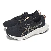 Asics 慢跑鞋 GEL-Contend 9 女鞋 黑 白 緩衝 運動鞋 亞瑟士 1012B681005