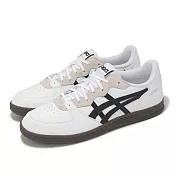 Asics 休閒鞋 Skyhand OG 男鞋 白 黑 皮革 復古 手球鞋 亞瑟士 1203A451101