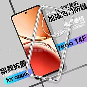 CITY BOSS for OPPO RENO 14F 加強四角防護防摔空壓氣墊殼 單一
