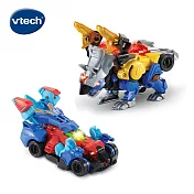 【Vtech】聲光變形恐龍合體組-三角龍-迪諾斯
