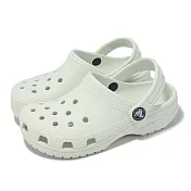 Crocs 洞洞鞋 Classic Clog K 中大童 經典小克駱格 薄荷綠 童鞋 涼鞋 卡駱馳 2069913YF 19.5cm MINT TINT