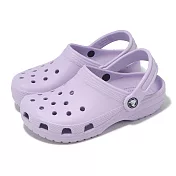 Crocs 洞洞鞋 Classic Clog K 中大童 經典小克駱格 薰衣草紫 童鞋 涼鞋 卡駱馳 206991530 19.5cm LAVENDER
