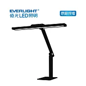 EVERLIGHT 億光 億視界智能 AA級護眼LED 檯燈-時尚黑 (ED02)