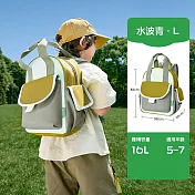 KOCOTREE 漫遊輕量雙背包-大碼L 水波青