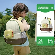 KOCOTREE 立體卡通造型背包-大碼M 恐龍鬧鬧