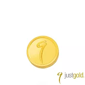 【Just Gold 鎮金店】鎮金 g 豆幣 純金金豆3g (網路限定)