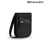Sherpani 防盜多功能斜背包 Prima AT 3L｜黑色Carbon (安全鎖 防割 ReturnMe 環保) 黑色