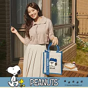 SNOOPY x Kiiwi O! 聯名款.經典棉麻提袋 歐拉夫