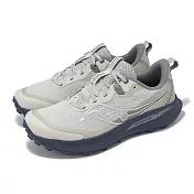 Saucony 越野跑鞋 Peregrine 15 男鞋 米 藍 緩震 戶外 運動鞋 索康尼 S20990210 26cm ARCTIC/NAVY